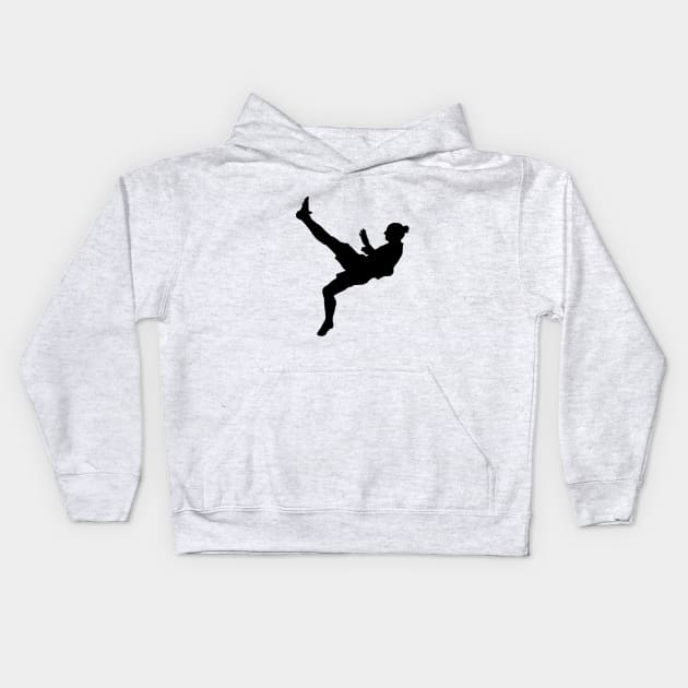 Zlatan Bicycle Kick Kids Hoodie by InspireSoccer